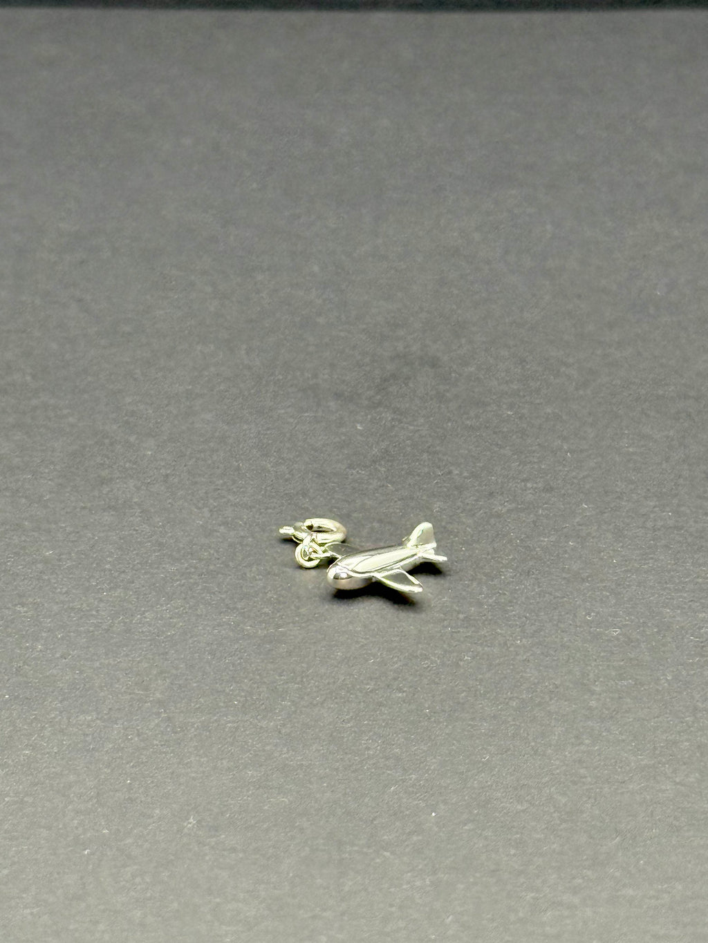 Airplane Silver Charm