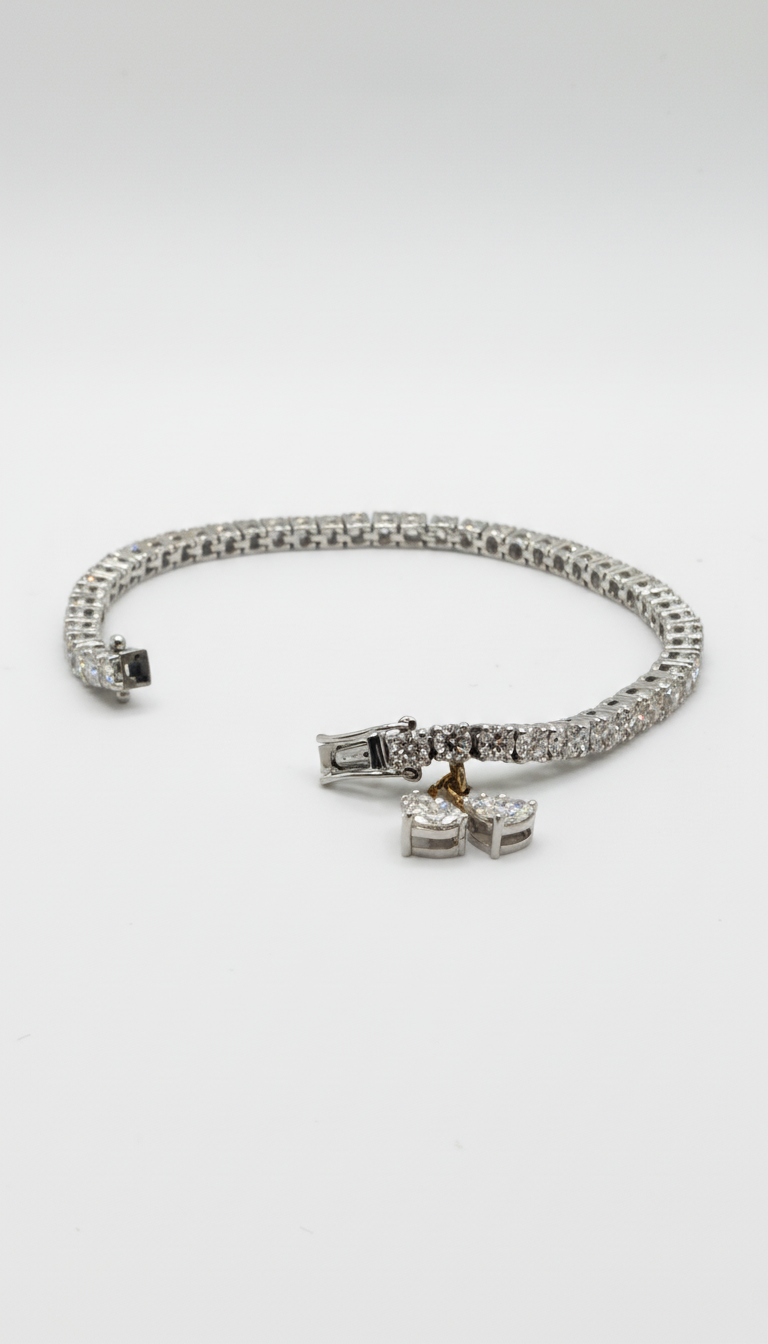 Diamond Tennis Barcelet 10PT