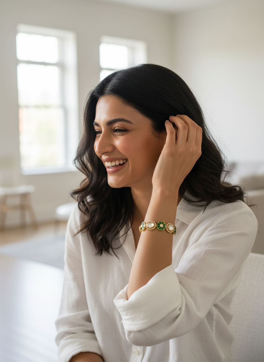 Emerald Harmony Bracelet
