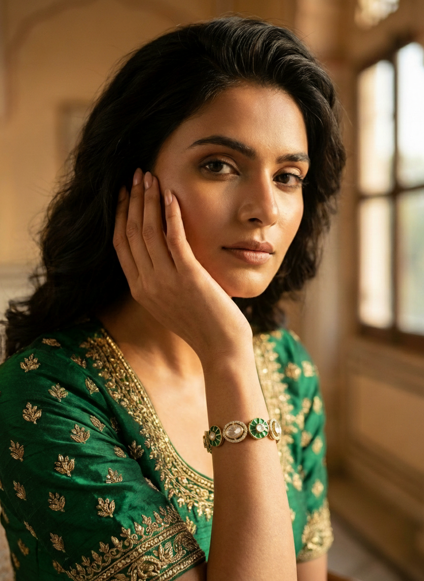 Emerald Harmony Bracelet