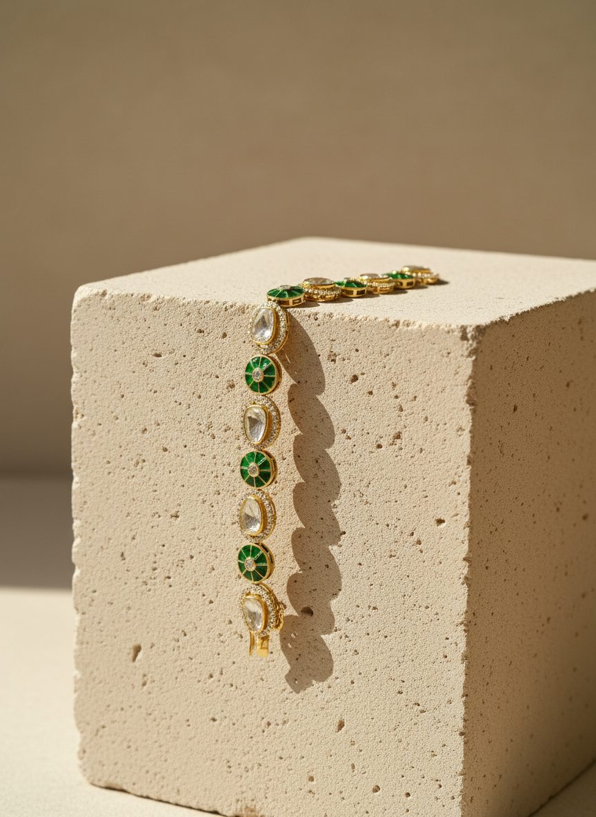 Emerald Harmony Bracelet