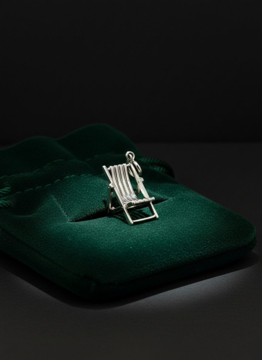 Deck Chair Silver Charm