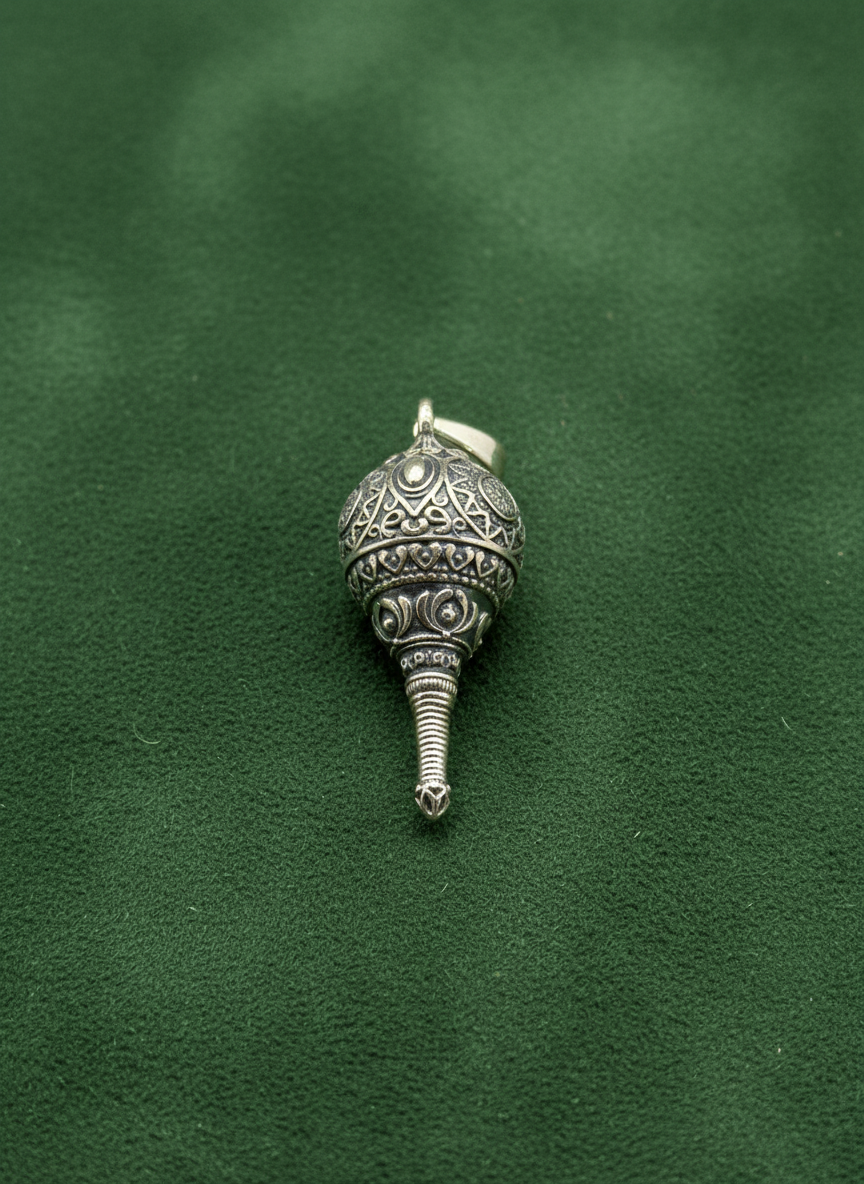 Hanuman Gada Silver Charm