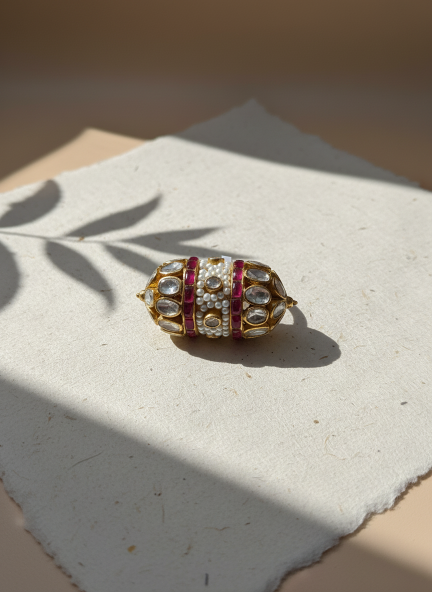 Ruby Dome Dual Ring