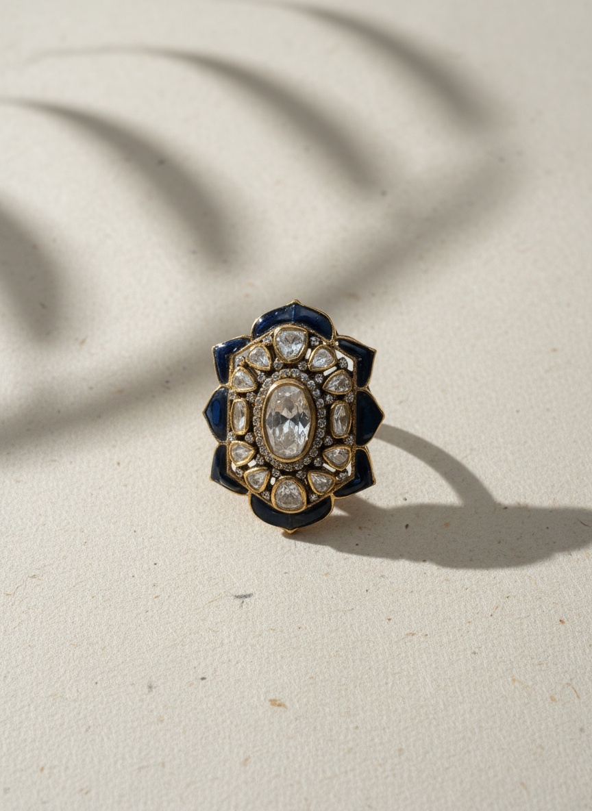 Sapphire Bloom Ring