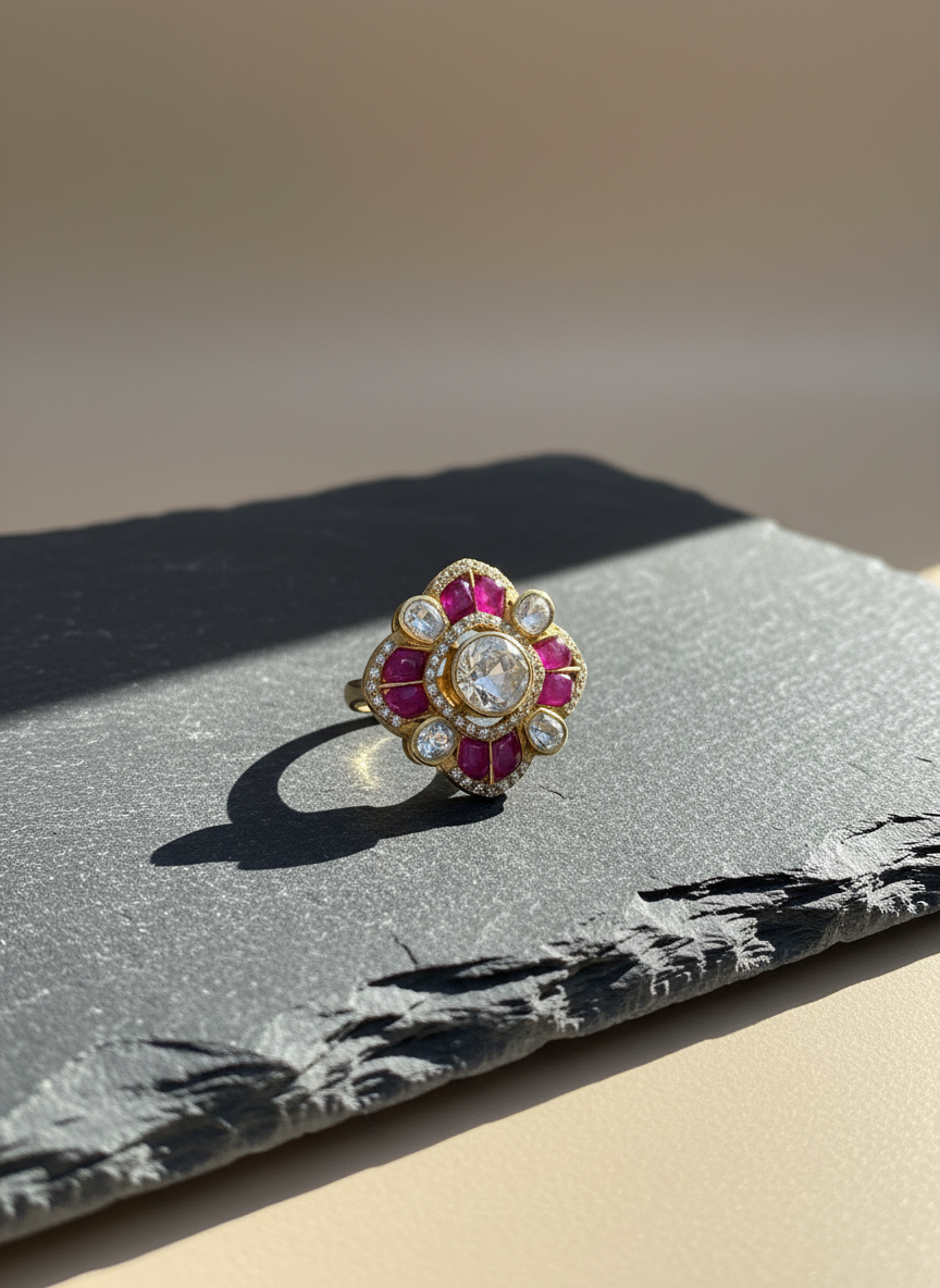 Ruby Radiance Ring