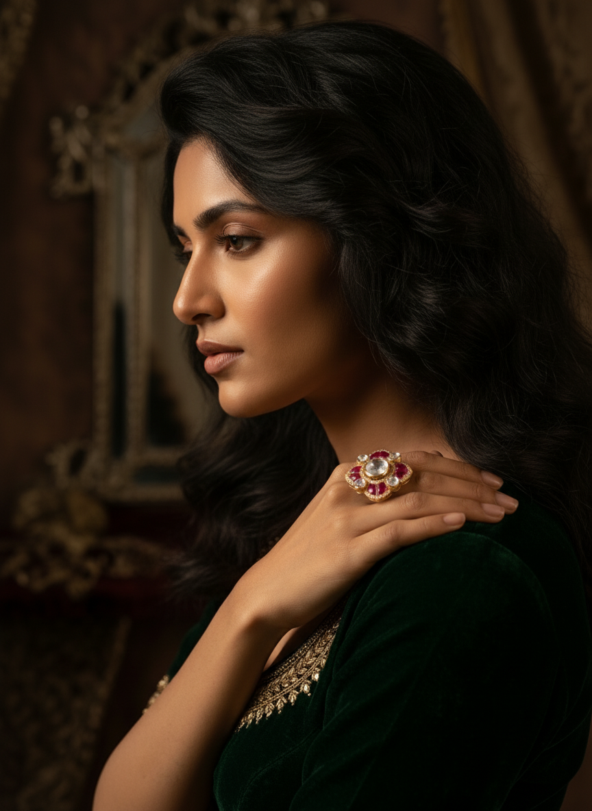 Ruby Radiance Ring