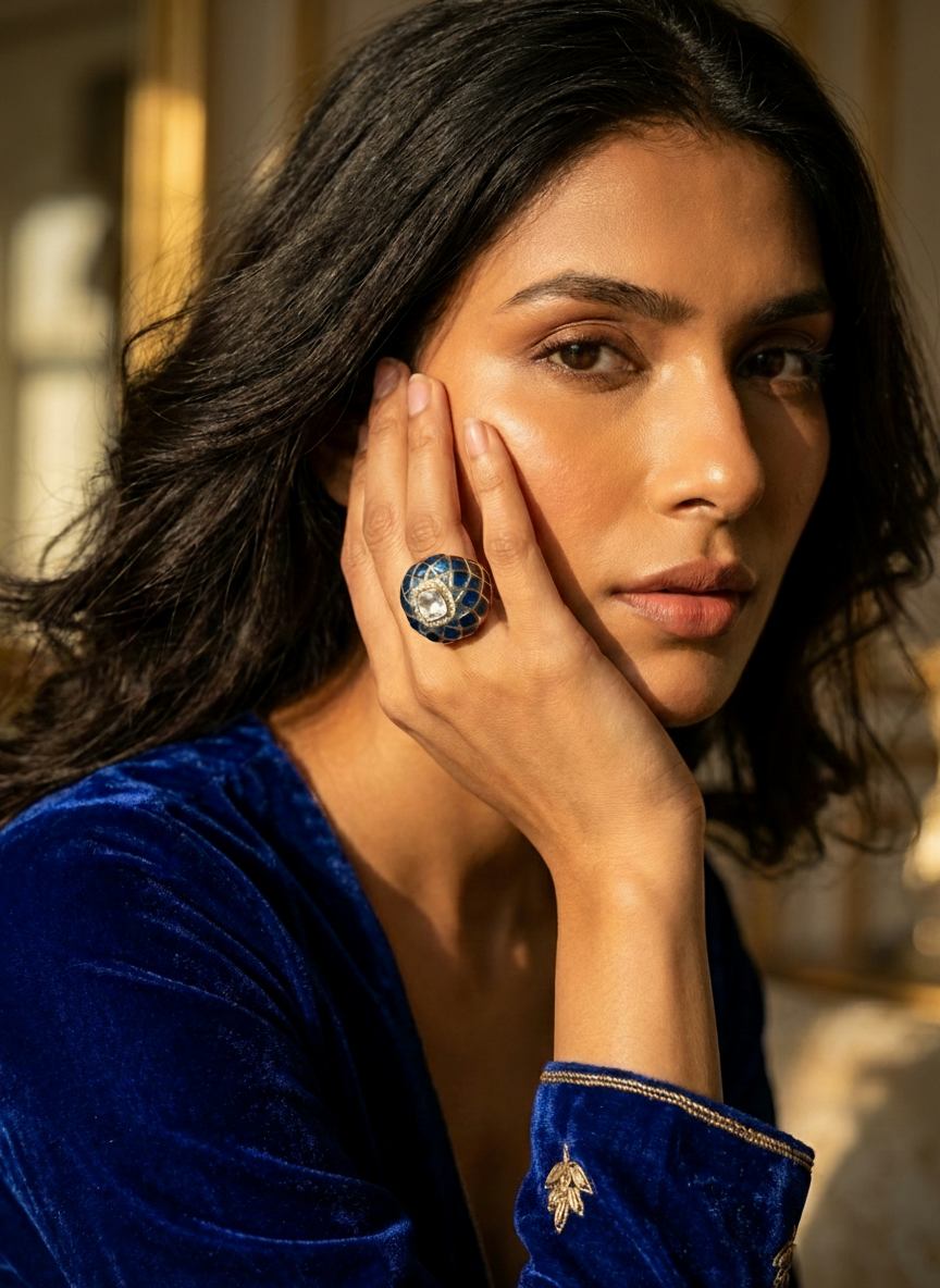 Moroccan Lattice Ring