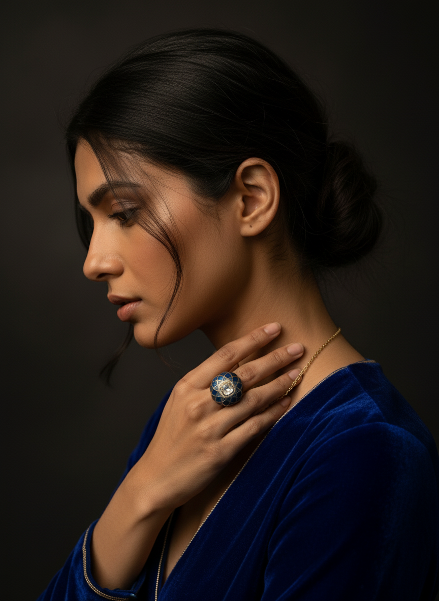 Moroccan Lattice Ring