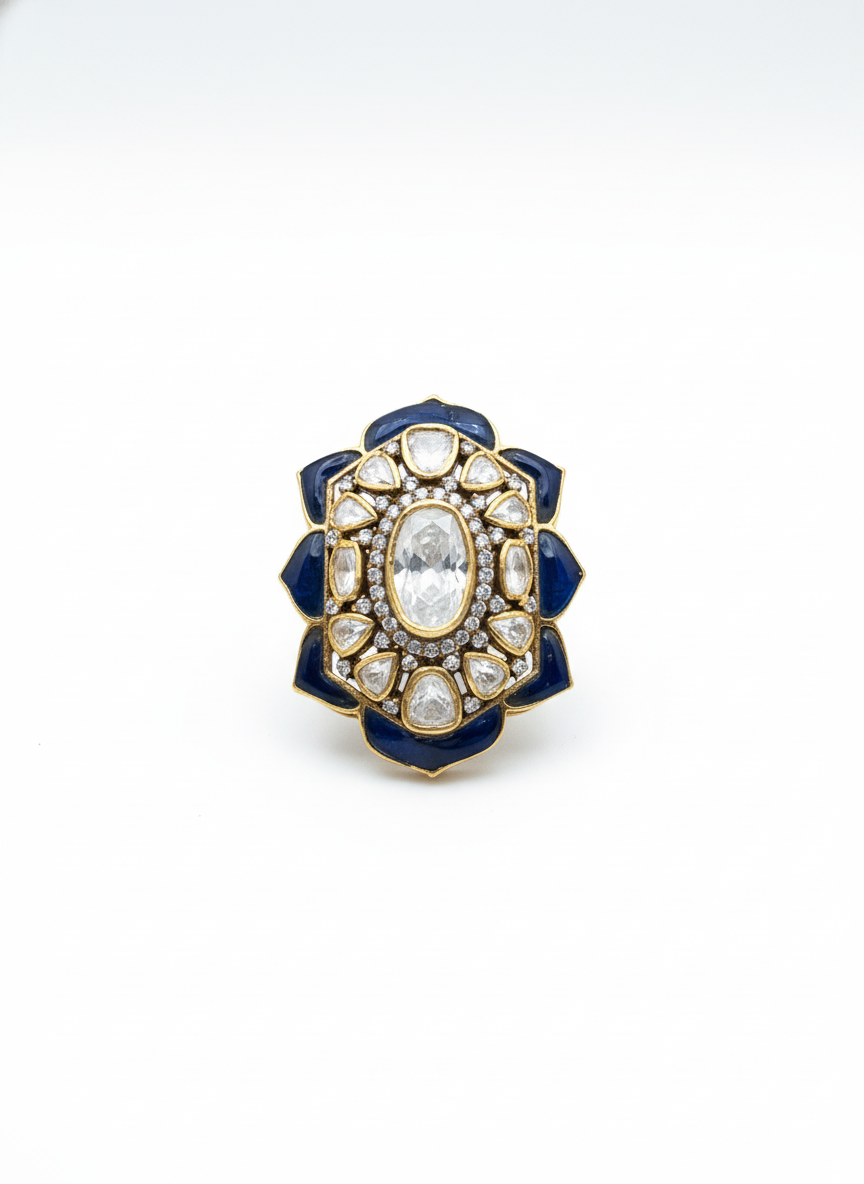 Sapphire Bloom Ring