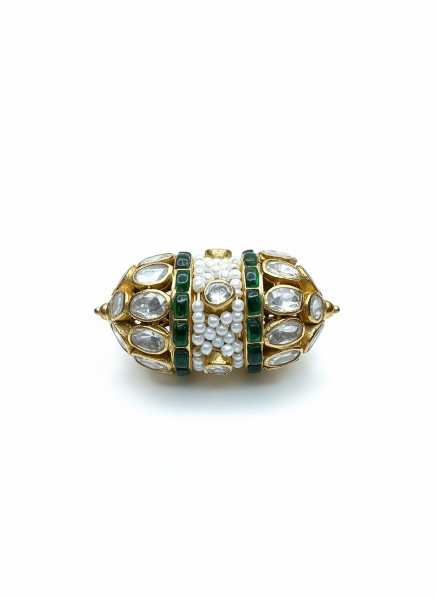 Emerald Dome Dual Ring