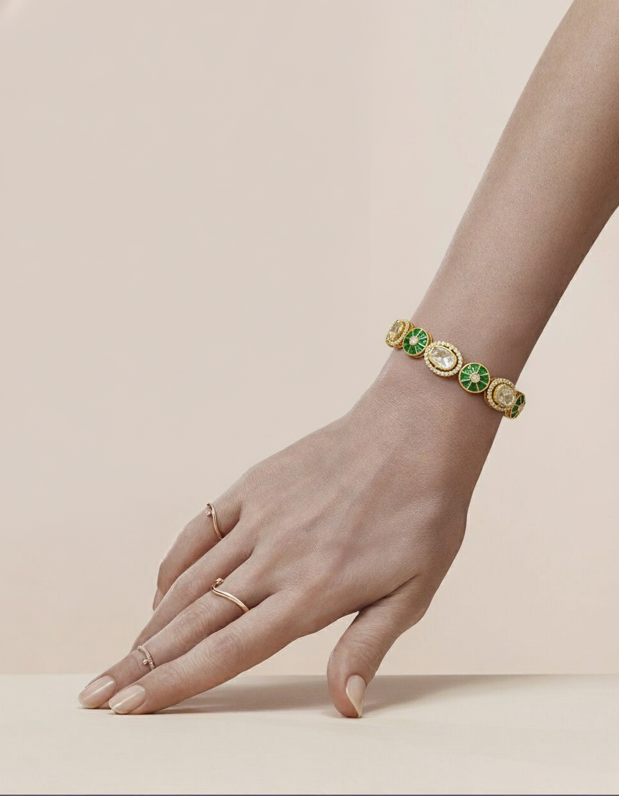 Emerald Harmony Bracelet