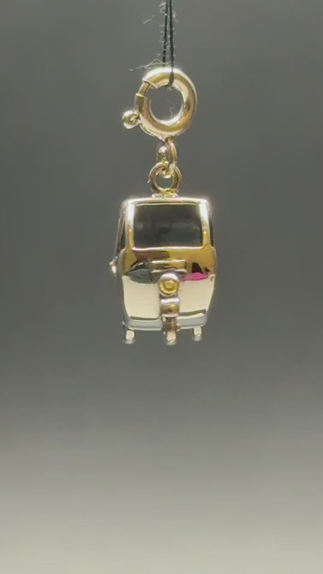 Tuk-Tuk Silver Charm