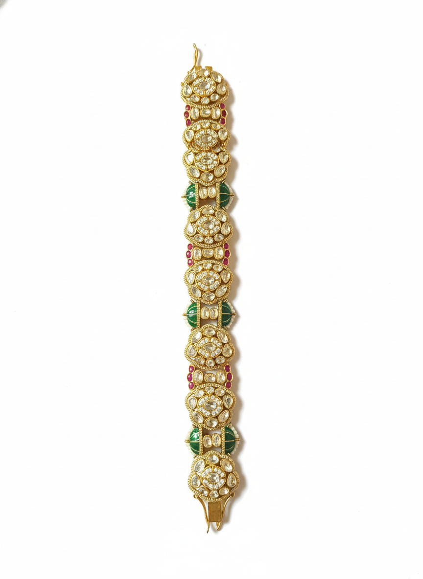 Regal Kundan Cuff