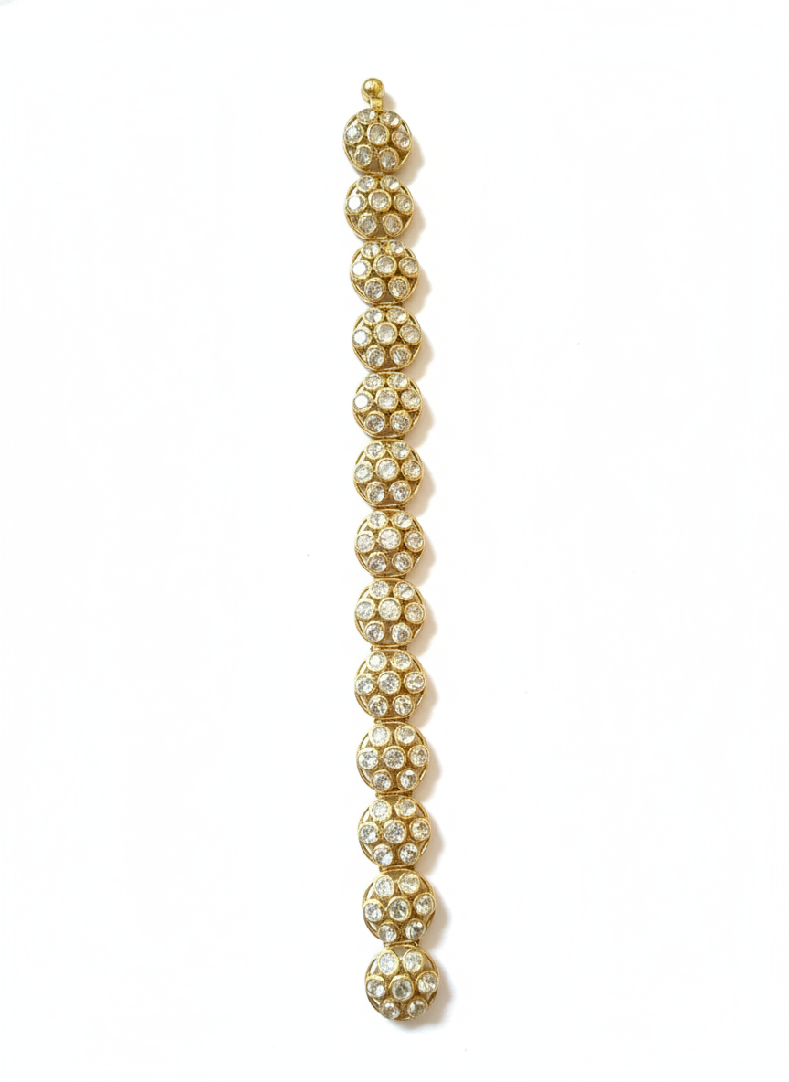 Gilded Cluster Bracelet